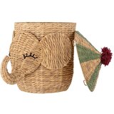 Bloomingville Mini Otroška škatla za shranjevanje iz vodne hijacinte v naravni barvi ø 35x50 cm Bobo – | Shoptok.si