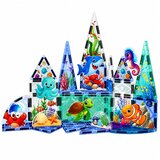 Magnetic Construction Blocks Sea Animals Ocean 40 pcs. | shoptok.hr