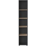 Tvilum Antracitno siva/u prirodnoj boji biblioteka u dekoru hrasta 41x205 cm Sign – | shoptok.hr