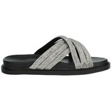 Laura Biagiotti Natikači 9073 Srebrna | Shoptok.si
