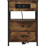 Noćni ormar s ladicama 2 pcs Dimljeni hrast 40 x 31 x 60 cm | Eponuda.ba