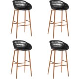  5-dijelni barski set bijelo-crni | shoptok.hr