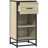  Komoda boja hrasta 35,5 x 35 x 76 cm konstruirano drvo i metal | Eponuda.com