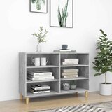  Komoda siva boja betona 103,5x35x70 cm od konstruiranog drva | shoptok.hr