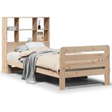  Posteljni okvir brez vzmetnice 75x190 cm trdna borovina, (21607313) | Shoptok.si