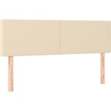 Maison Chic Posteljno vzglavje - Vzglavna omarica 2 kosa krem 72x5x78/88 cm blago, (22078096) | Shoptok.si