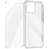 AVIZAR Ovitek za iPhone 15 z ojacanimi vogali iz kaljenega stekla 9H, Prozorno, (21208441) Cene