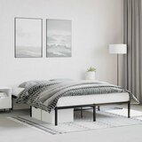 Metalni okvir za krevet crni 160x200 cm | shoptok.hr