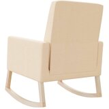  Stolica za ljuljanje od tkanine krem | shoptok.hr
