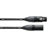 Mikrofonski kabel R CMFLEX 222\, 2 x 0\,22 mm2\, 1 m\, črn\, ženski XLR-konektor/moški X CPM 1 FM-FLEX, (20429699)