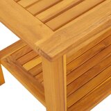  Bocni stol Prirodna nafta 70 x 40 x 45 cm Čvrsto drvo akacije | Eponuda.ba