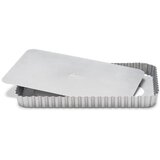Patisse Pekač za pito, quiche s snemljivim dnom Silver Top 32x22xh3cm / pravokoten / ogljikovo jeklo, premaz, (5000198142) Cene