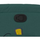  Masažni naslanjač temno zeleno blago | Shoptok.si