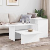  Konzolna stolica Bijelo 91,5 x 35 x 38,5 cm Konstruirano drvo | shoptok.hr