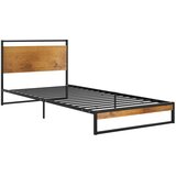 The Living Store Posteljni okvir kovinski 90x200 cm - Posteljni Okvir, (21523270) | Shoptok.si