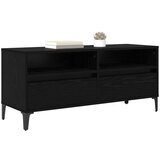 TV ormar Crni hrast 100 x 34 5 x 44 5 cm Obrađeno drvo i čelik | shoptok.hr