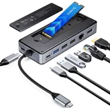 om28pr-g2-bk-ep USB multiport typec+pd+HDMI+rj45+NVMe ( 110-0048 )