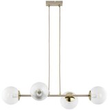 Brilagi Luster na sajli STELLA 4xE27/60W/230V bež/zlatna | Eponuda.com