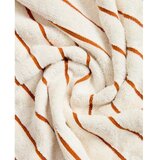Kave Home Oranžna/bež frotirna bombažna brisača 50x90 cm Dorane – | Shoptok.si