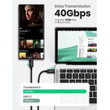 Ugreen 100W Thunderbolt 4 USB-C 8K kabel 0,8M - 30389 | Shoptok.si