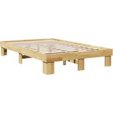 vidaXL Okvir kreveta bez madraca 120x190 cm puno drvo hrast | shoptok.hr