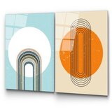 WALLXPERT dekorativna slika od kaljenog stakla (2 komada) uv 938 45 x 65 | ePonuda.com