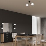  Plafonski luster JOY 2xE14/40W/230V crna/sjajni hrom | Eponuda.com