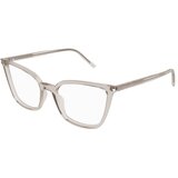 Saint Laurent SL669 001 ONE SIZE (54) Bež/Kristalna Cene