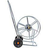 Kolica za kolut za crijevo od 80 m 3/4 " čelični | shoptok.hr