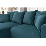 Bobochic Paris Modra žametna kotna sedežna garnitura Enjoy – | Shoptok.si