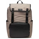 Tommy Hilfiger Nahrbtnik Th Lux Nylon Flap Backpack AM0AM11817 Smooth Taupe PKB