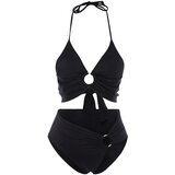 Trendyol Bikini Set - Black - Plain Cene