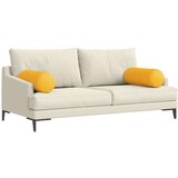 vidaXL valjkasti jastučići 2 pcs svijetlo žuta Ø 25 x 70 cm | shoptok.hr