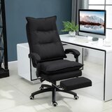  Uredska stolica s funkcijom masaže ergonomska stolica s funkcijom naginjanja i okretanja s osloncem za noge crna | shoptok.hr