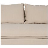 Ixia Kremno bela lanena sedežna garnitura 160 cm – | Shoptok.si