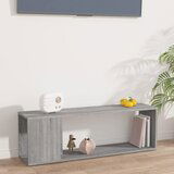 Maison Chic TV omarica - TV enota - Televizijska omarica siva sonoma 100x24x32 cm konstruiran les, (21702287) | Shoptok.si