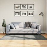 vidaXL Košata preproga moderna zelena 120x170 cm Cene