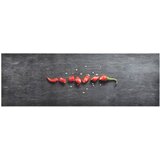  Kuhinjski tepih s uzorkom feferona perivi 60 x 300 cm | shoptok.hr