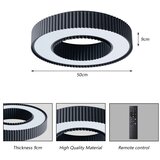 Brilagi LUMIX LED prigušiva stropna svetiljka LED/48W/230V 3000-6000K crna, prečnika 50 cm + daljinski upravljač | Eponuda.com