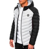 Ombre Puhovke Moška prešita bunda (C366WHITE) pisana | Shoptok.si