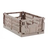 Korpa milas Š16xD25xV10cm sklopiva siva ( 4911657 ) Cene