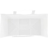  Papirnate vrećice 250 kom s ručkama bijele 21x11x31 cm | shoptok.hr