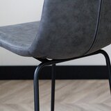 MID.YOU Set Barskih Stolov Byron, Antracit, 2 Kos | Shoptok.si