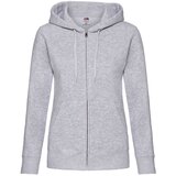Fruit Of The Loom Gray hoodie zipped | shoptok.hr