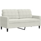  2-dijelni set sofa s jastucima krem baršunasti | shoptok.hr