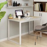 vidaXL Stol za računalo bijeli i boja hrasta 110x60x73 cm od iverice Cijene