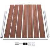  Set panela za ogradu WPC 699 x 146 cm smeđi | Eponuda.com