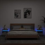vidaXL Nočna omarica z LED lučkami 2 kosa betonsko siva 40x39x48,5 cm Cene