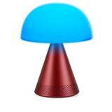 Lexon MINA L AUDIO prijenosna lampa s Bluetooth zvučnikom - Tamno Crvena | shoptok.hr