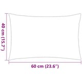  Vrtni jastuci 2 kom 60 x 40 cm sivi | shoptok.hr